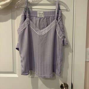 PJ Salvage Lilac pj set, shorts and tank